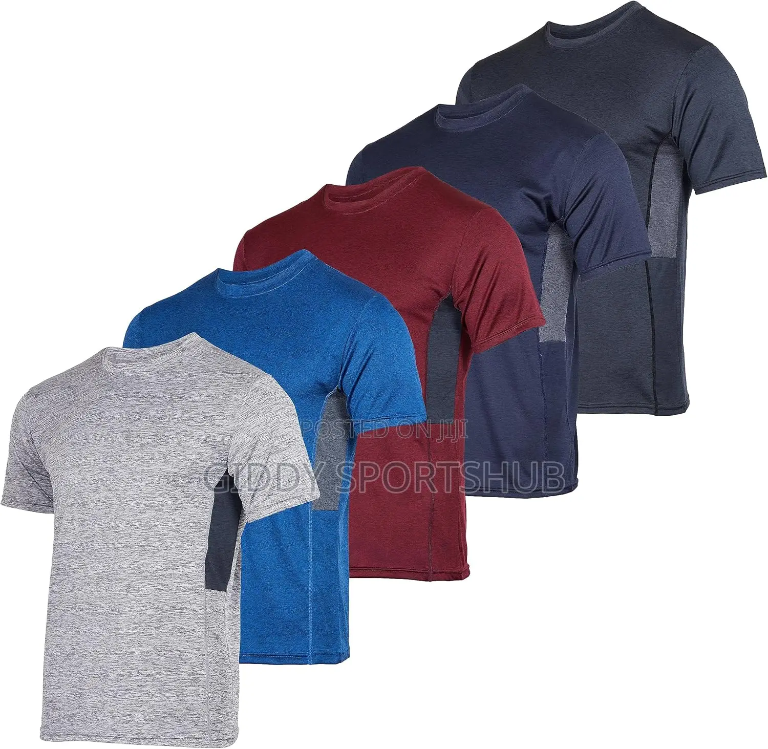 Men’S Dry-Fit Moisture Wicking Active Athletic Performance C