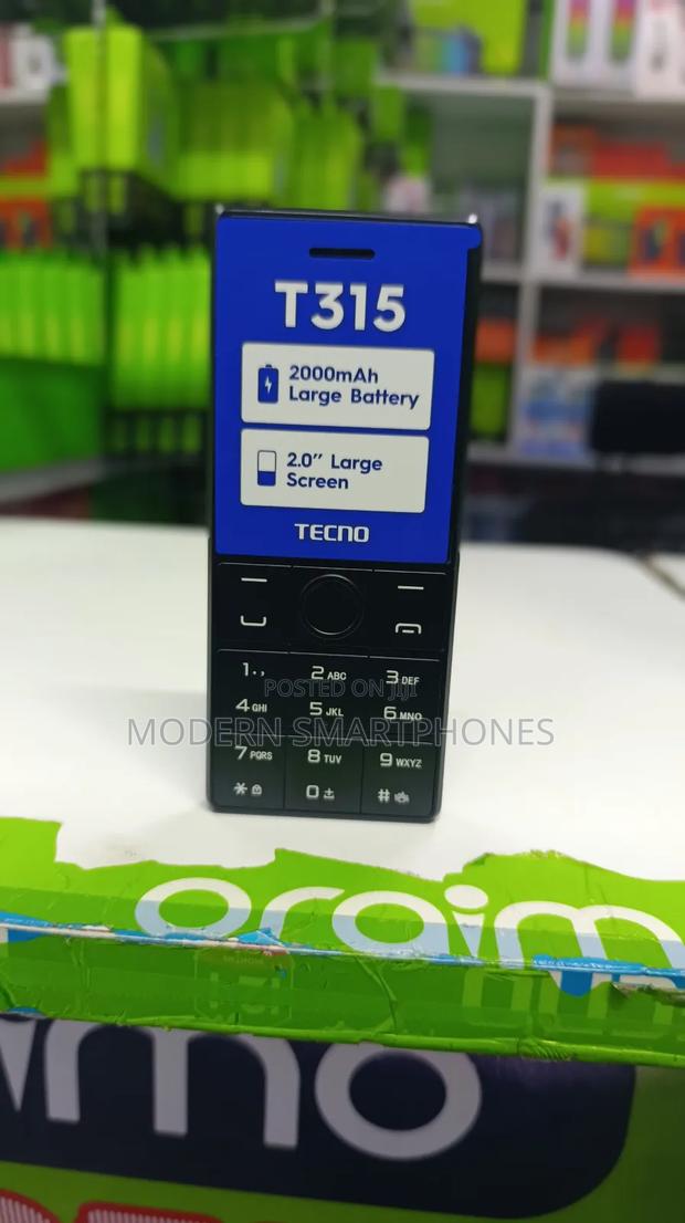 New Tecno T312 Black - thumbnail 4