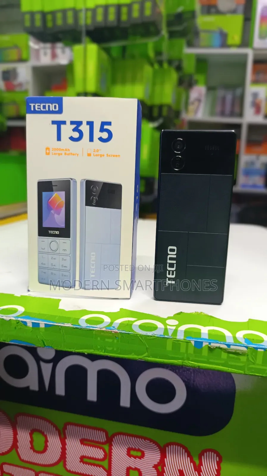 New Tecno T312 Black
