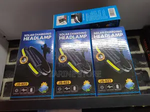 Solar Charging Headlamp With Type C Charging Cable Headlight