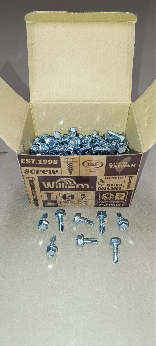 Self Tapping Greenhouse Screws(250pcs/Box) 19mm.