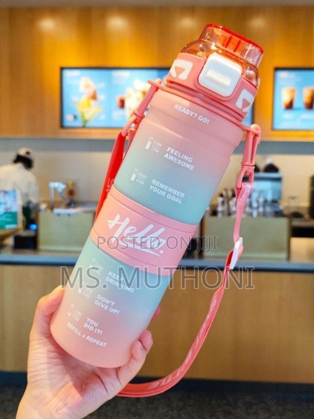 1l Hello Motivational Outdoor Water Bottle - thumbnail 7