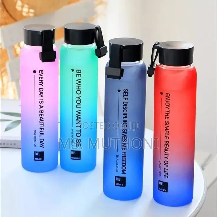 500ml Glass Water Bottle