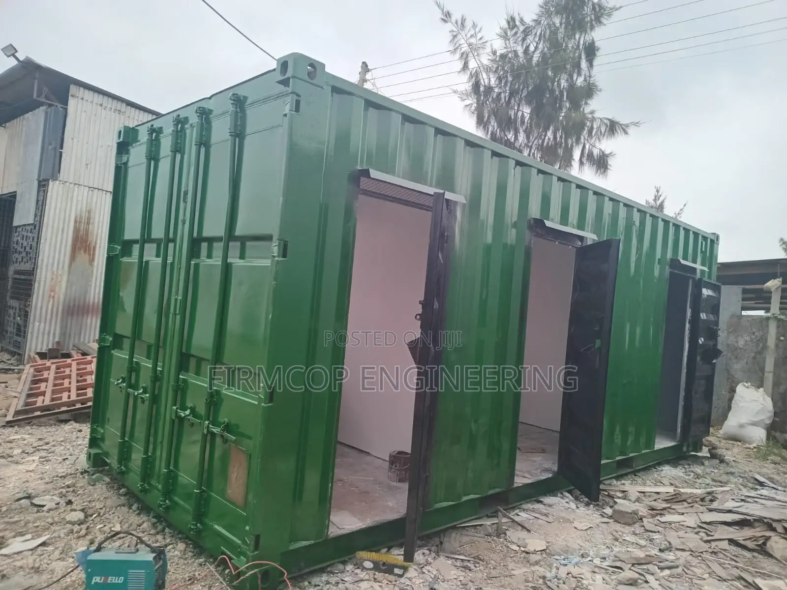 Fabricated Container Stalls