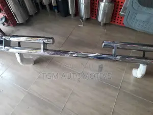 Rear Chrome Bull Bar Universal Type