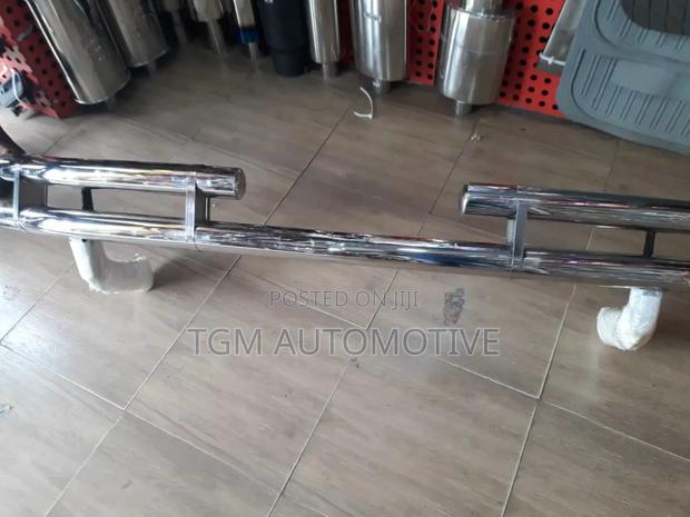 Rear Chrome Bull Bar Universal Type