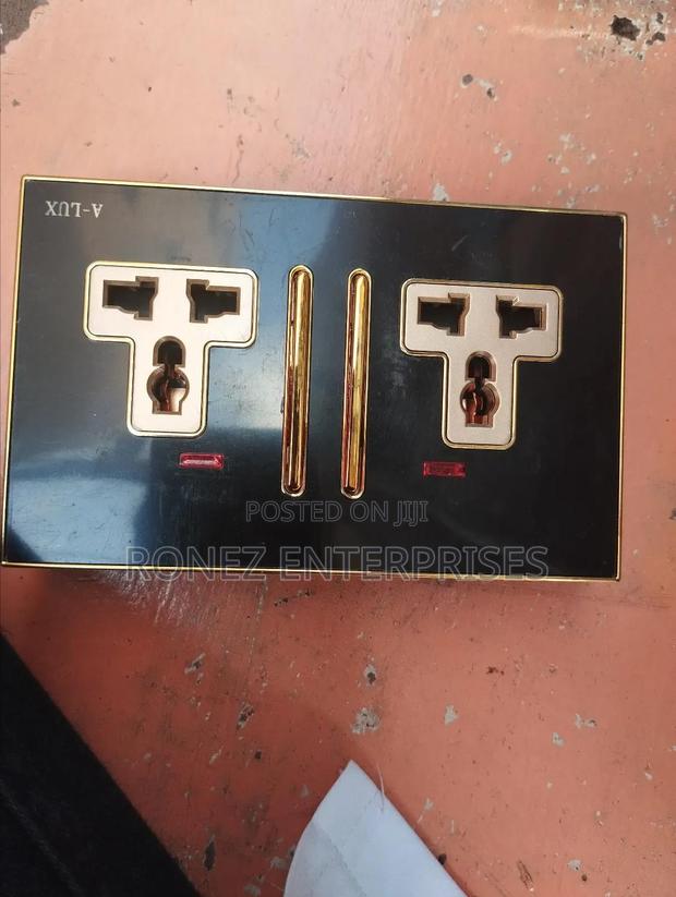 Twin Socket A-lux Black Gold - thumbnail 2