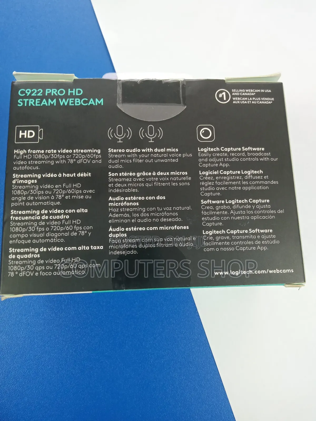 C922 Pro HD Stream Webcam