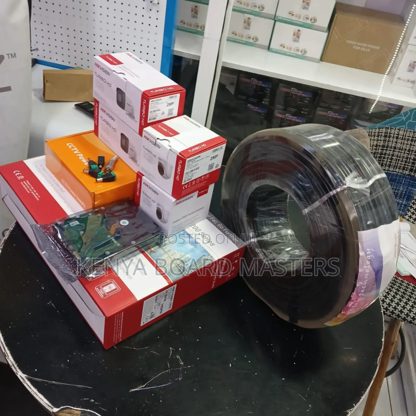 All Pack 4 Pieces CCTV Cameras