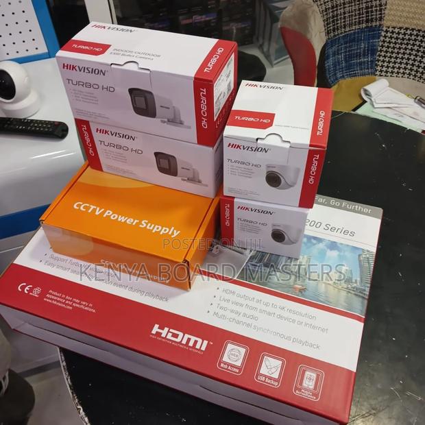 All Full 4 Pieces of CCTV Cameras