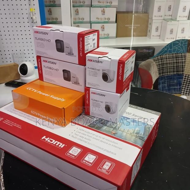 4 Complete Full Kits of CCTV Cameras