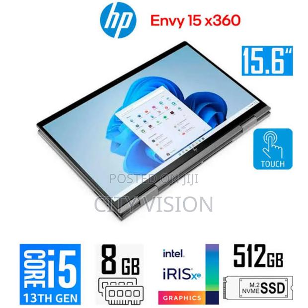 New Laptop HP Envy X360 8GB Intel Core I5 SSD 512GB