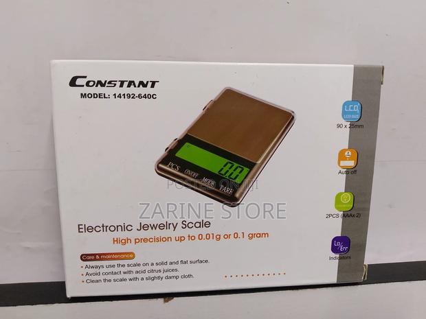 Electronic Jewelry Scale Measures 0.01g-3kgs - main view