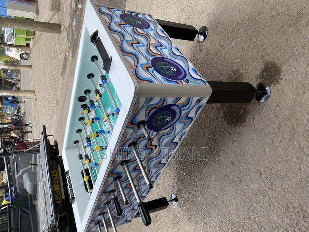 Playing Fooseball Table Brand New