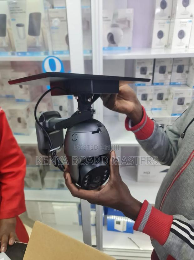 Complete Outdoor CCTV Camera With Solar - main view