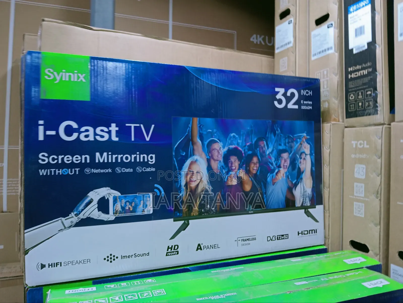 Syinix 32" Digital Led Tv