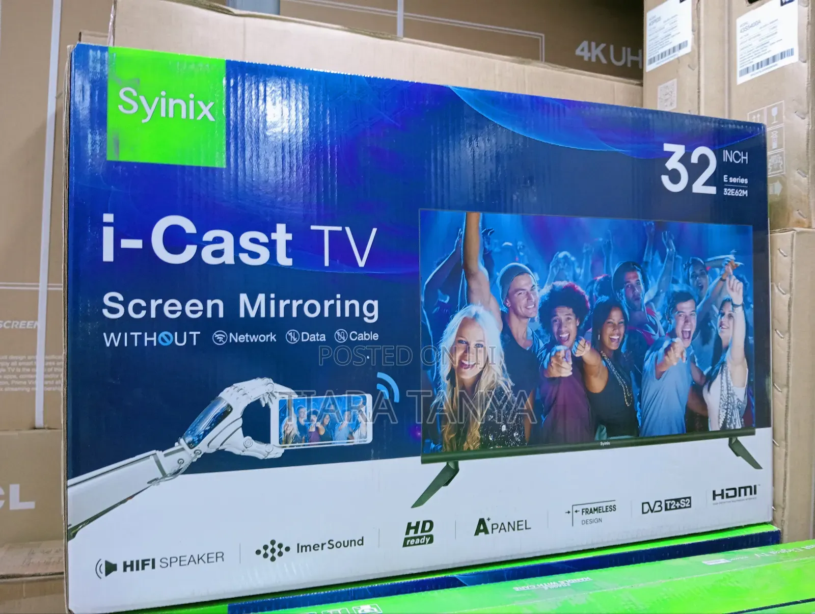Syinix 32" Digital Led Tv