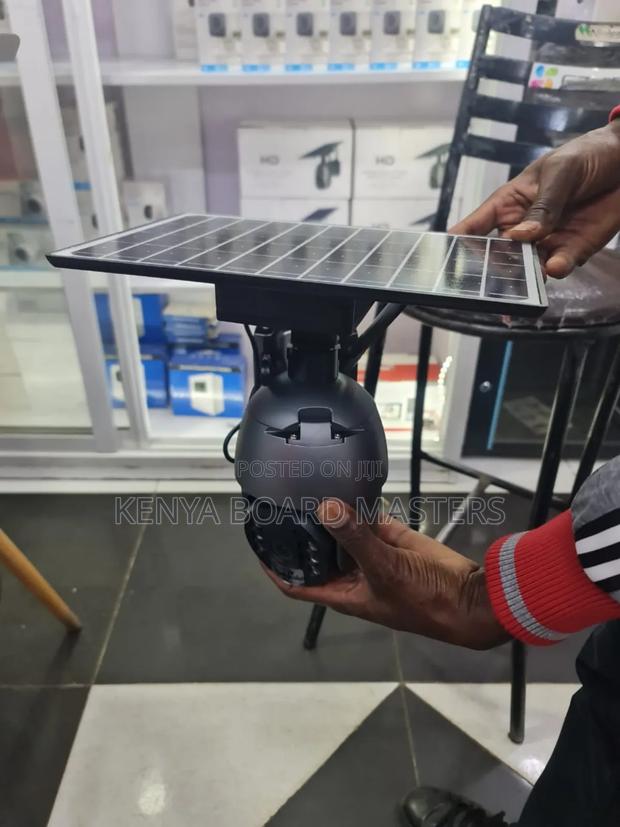 Complete Solar-Powered CCTV Camera