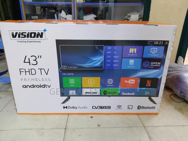 Vision 43 Android Tv, Vision 43 Android Frameless Tv - thumbnail 2