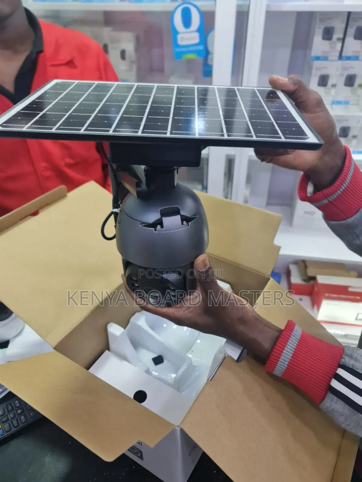 Full Solar-Powered CCTV Camera