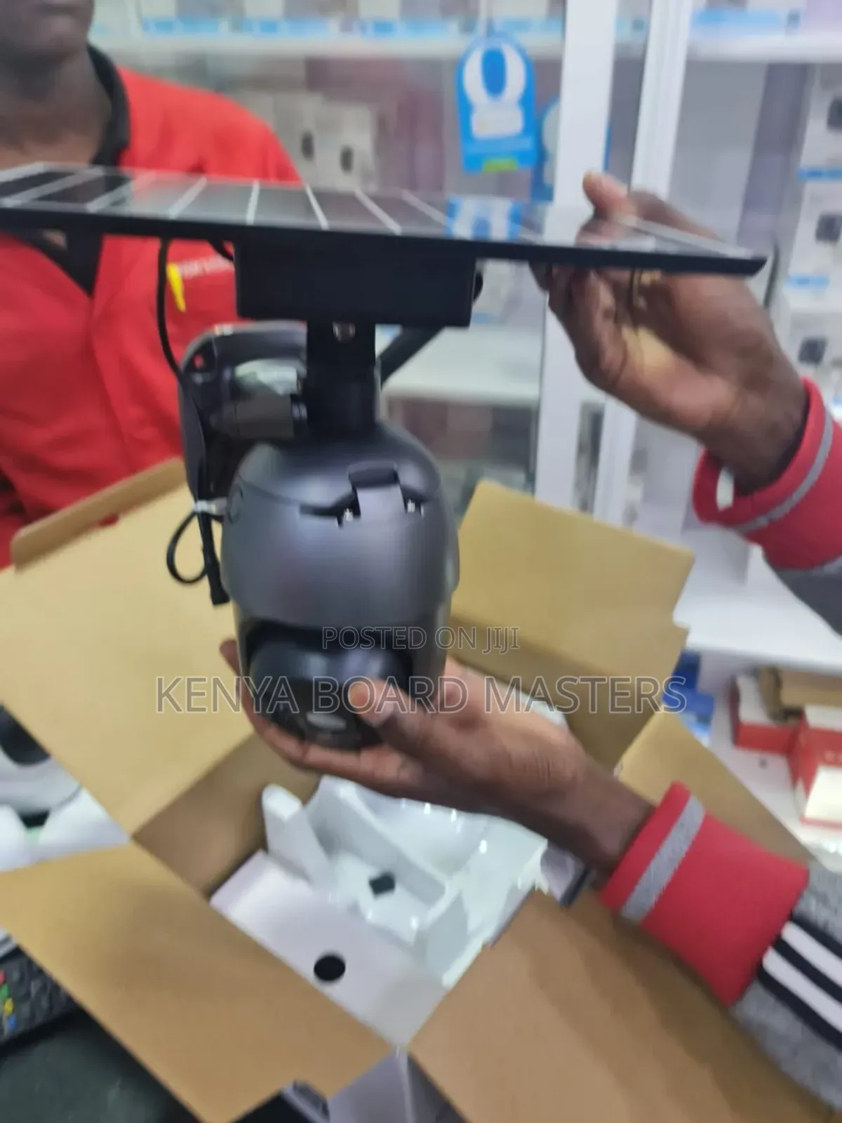 Full Outdoor CCTV Cameras Solar-Powered