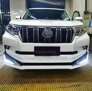 Front Bumper Lip With Light Fj 150 Prado 2018