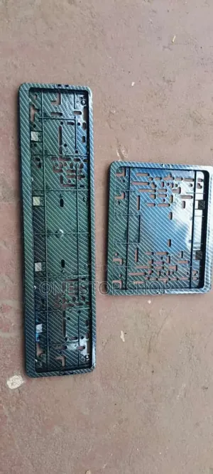 Carbon Number Plates Bracket