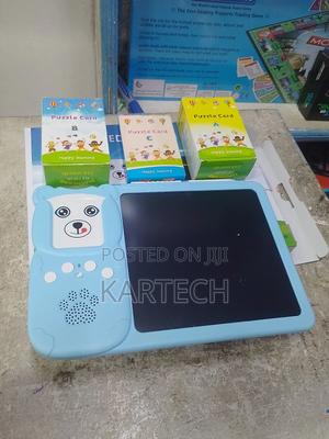 Flash Card Reader With Writing Pad - Pink and Blue - thumbnail 2