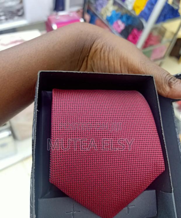 Redwine Black Macro Dotted Set Ties - thumbnail 2