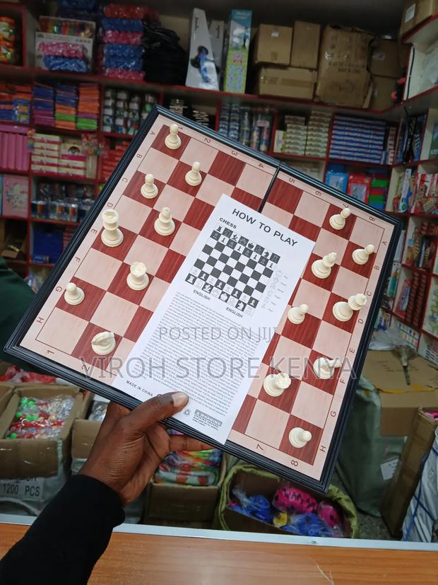 Big Size Magnetic Chess Game Board Game // Chess - thumbnail 4