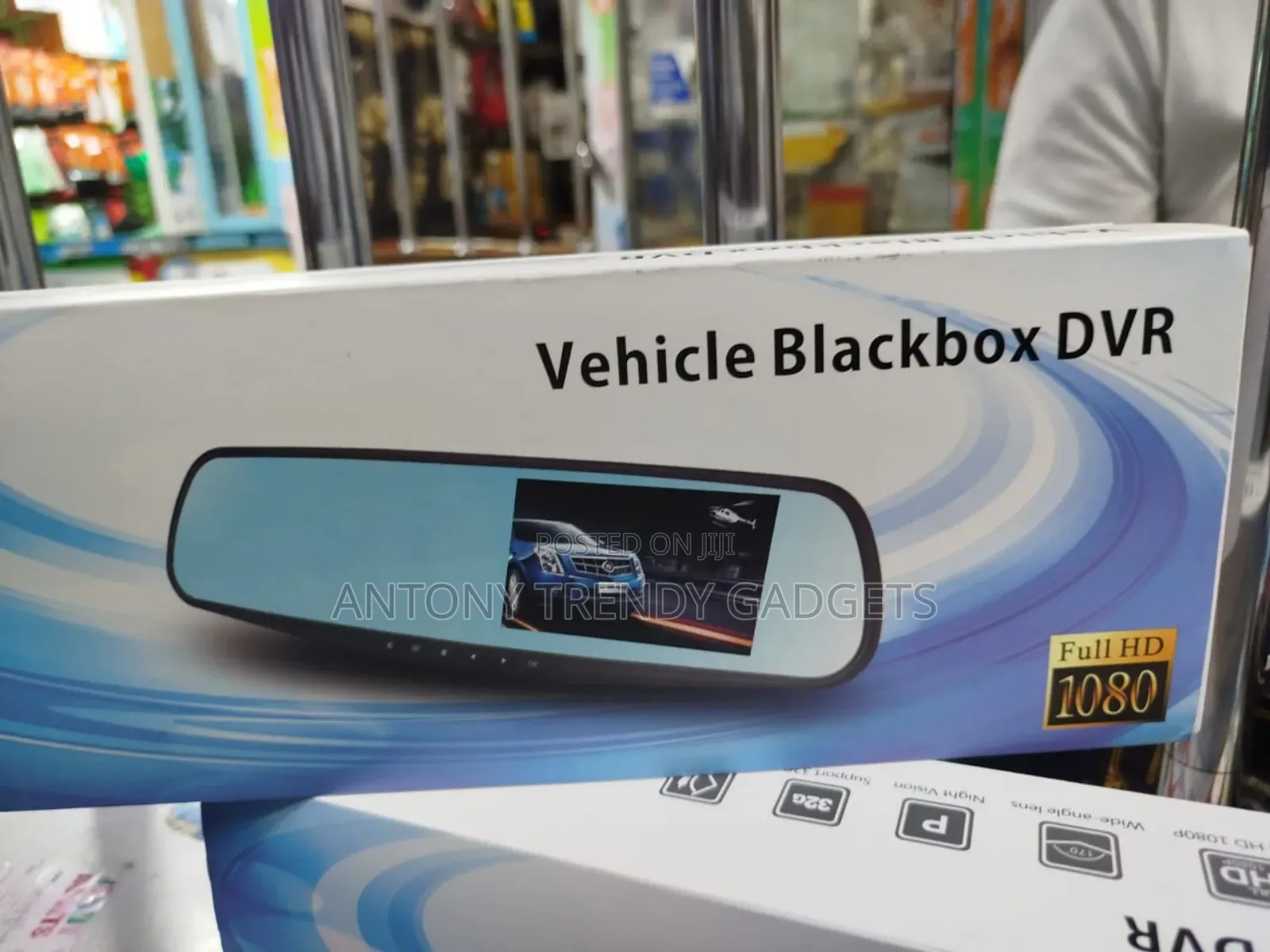 Vehicle Black Box DVR With Dual Camera