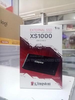 ,. Kingston XS1000 Portable External SSD 1TB - Black - thumbnail 2
