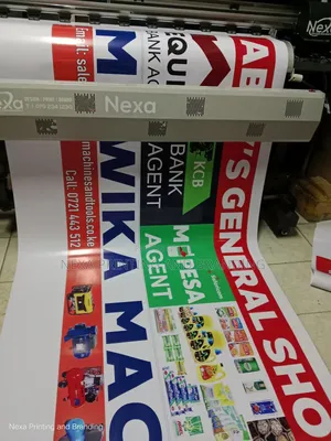 Mpesa/Bank Agents Banners Stickers