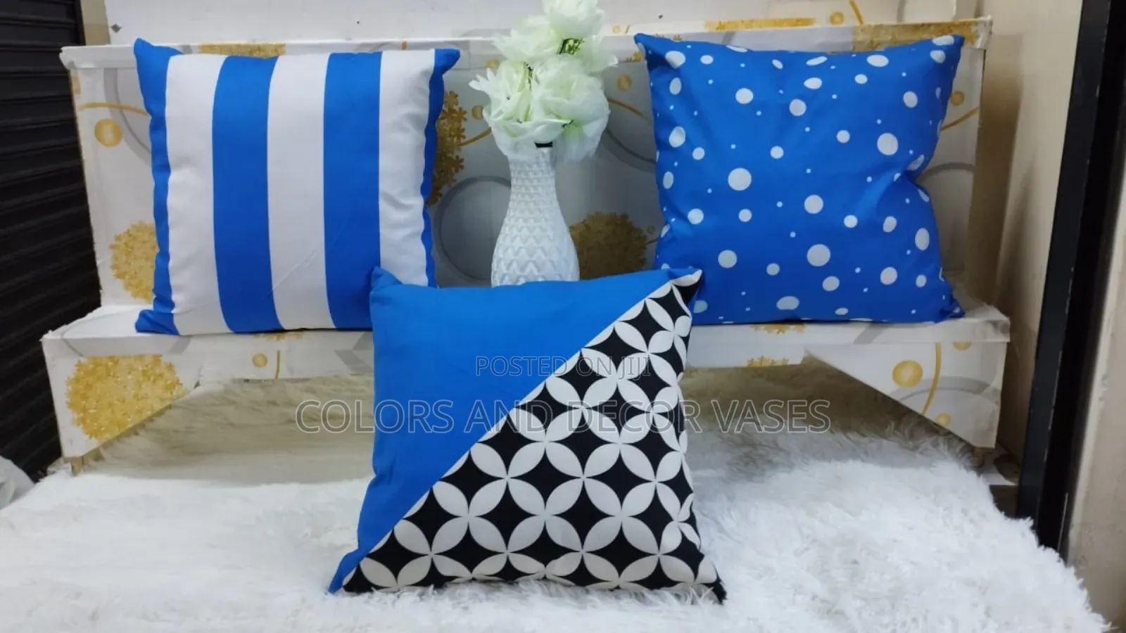Blue Theme Pillows and Covers