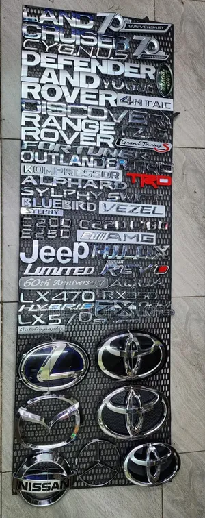Different Car Logos, Emblems Badges 1000_2500