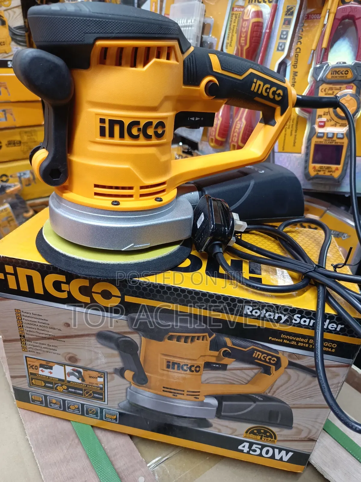 Powerful Rotary Sander