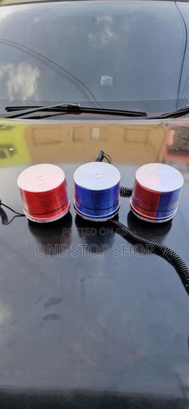 Red,Blue,Red-Blue Warning Beacon Light - main view