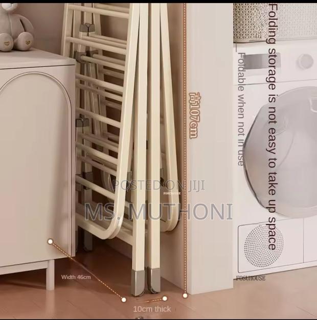 White Outdoor Drying Rack - thumbnail 2