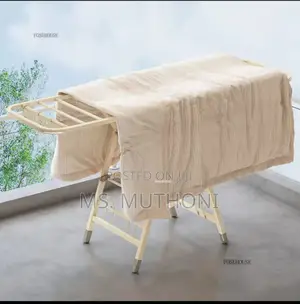 White Outdoor Drying Rack