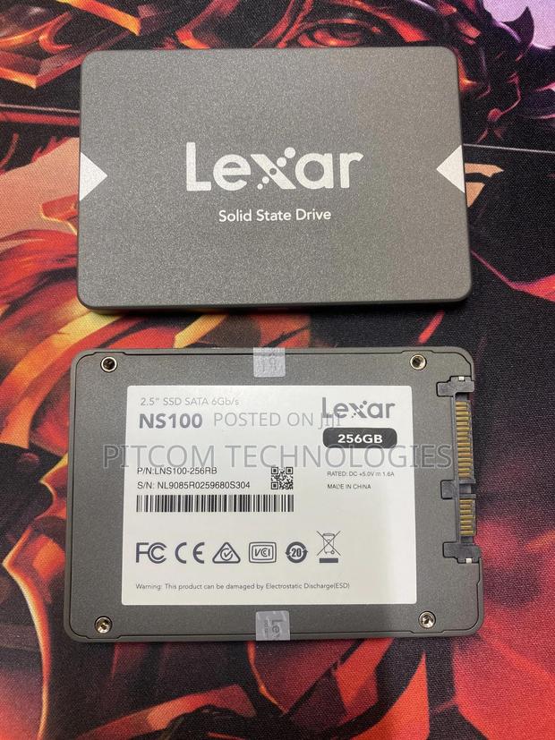 Original Lexar 256gb SSD - main view
