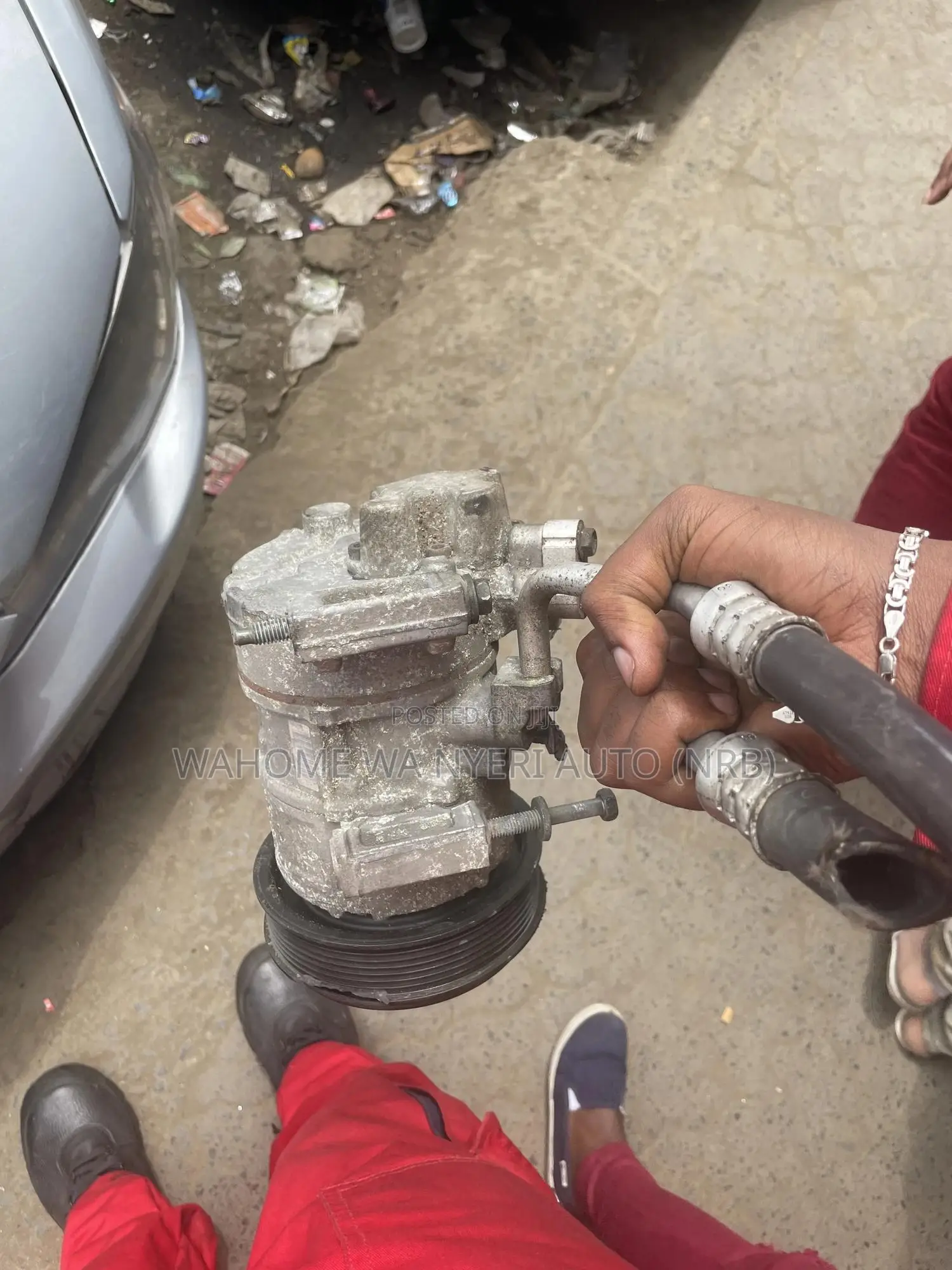 Air Corn for 1az (Ac Pump) Noah,Rav 4 Etc