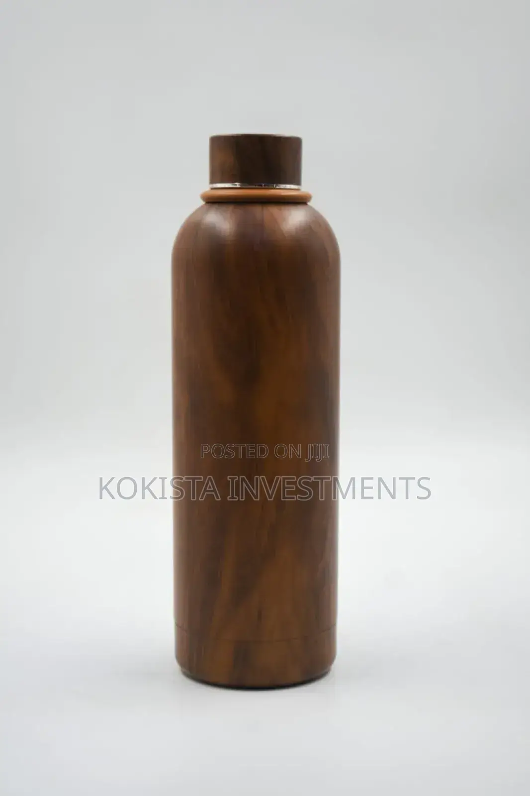 Wooden Skin Feel Flask Bottle
