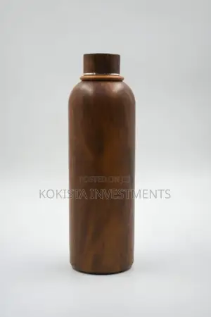 Wooden Skin Feel Flask Bottle
