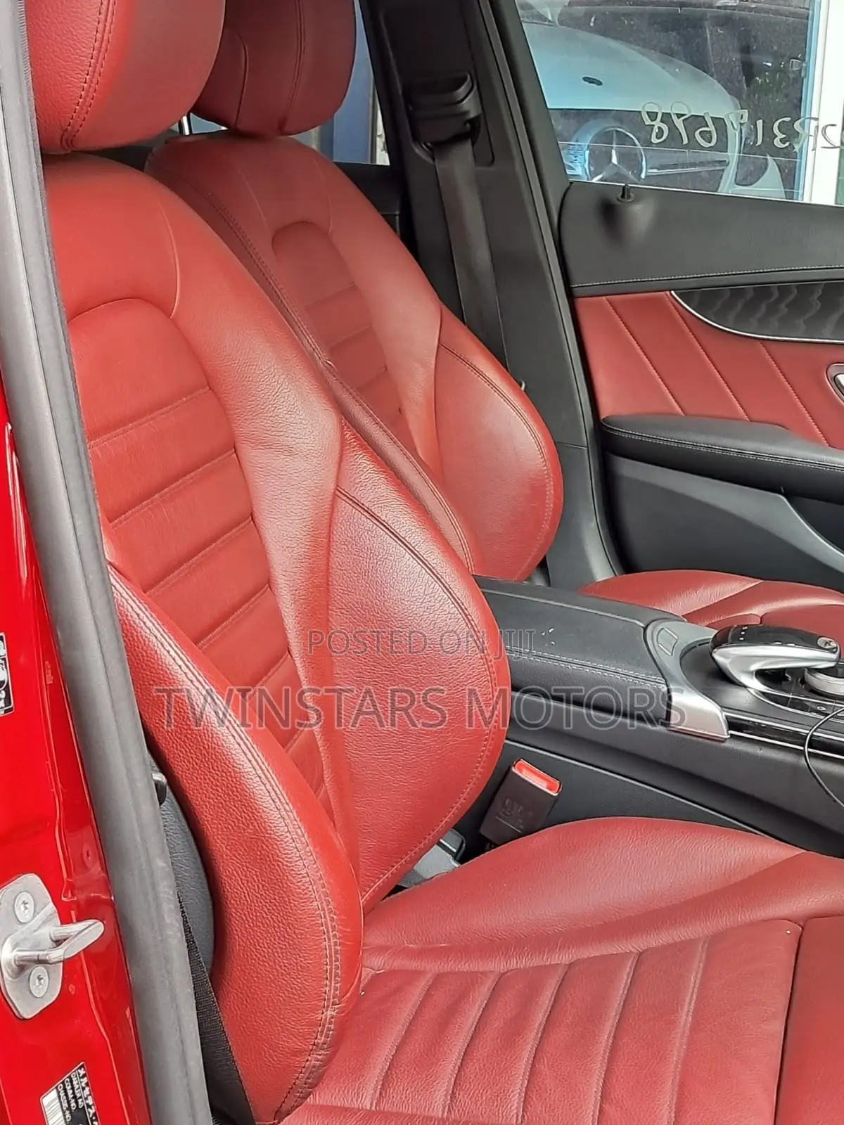 Mercedes-Benz C200 2017 Red