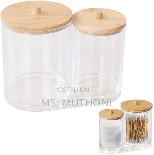 Double Compartment Acrylic Makeup Organizer