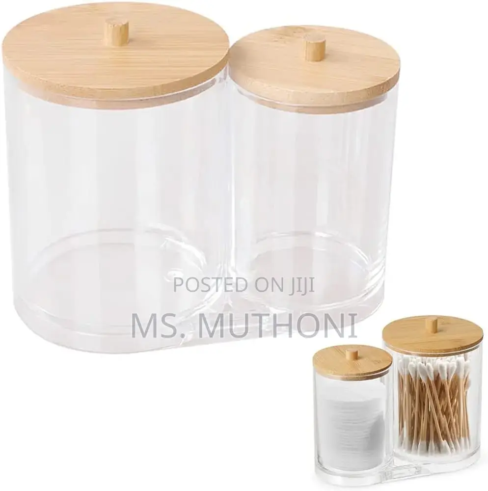 Double Compartment Acrylic Makeup Organizer