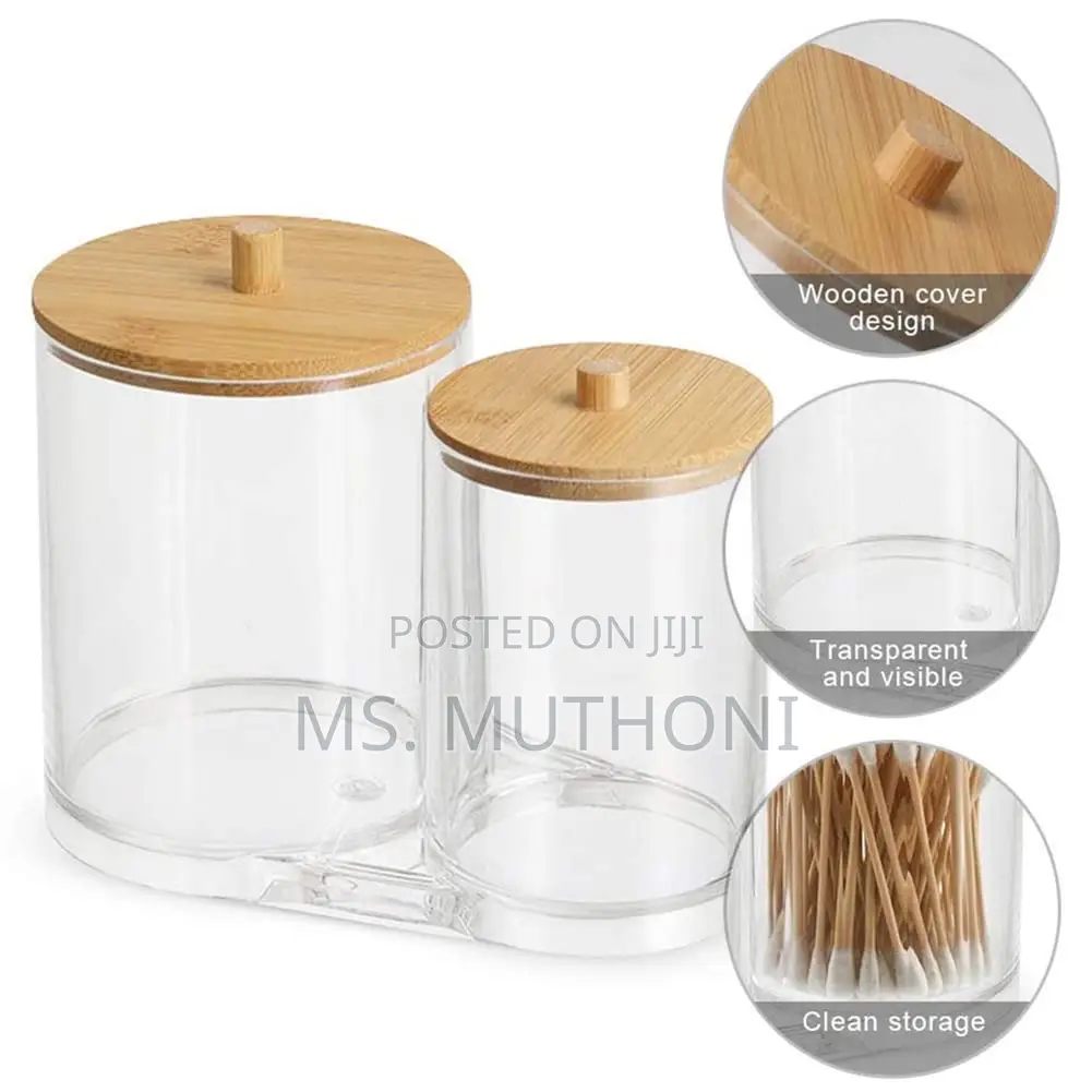 Double Compartment Acrylic Makeup Organizer