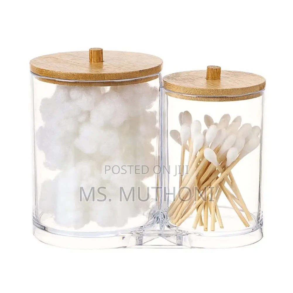 Double Compartment Acrylic Makeup Organizer