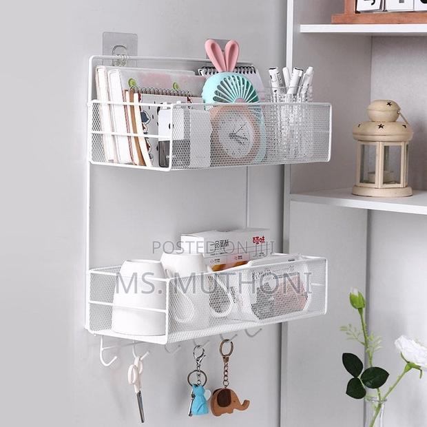 *2 Layers Mesh Bathroom Rack/ Organizer