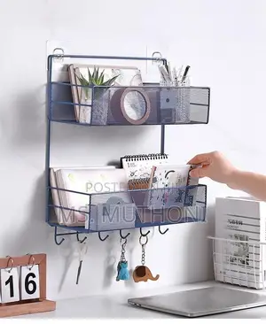 *2 Layers Mesh Bathroom Rack/ Organizer